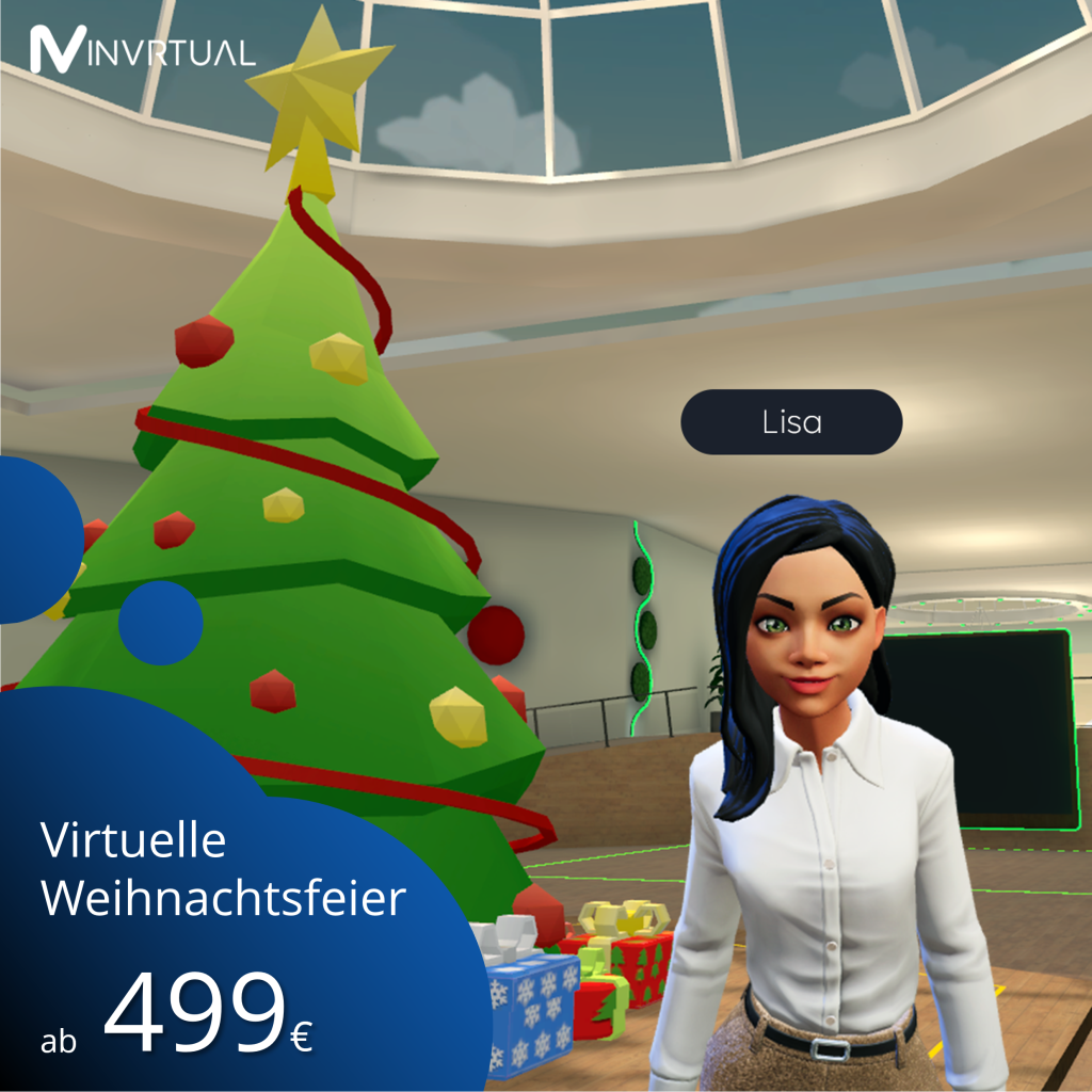 INVRTUAL - Virtuelle Weihnachtsfeiern im Metaverse