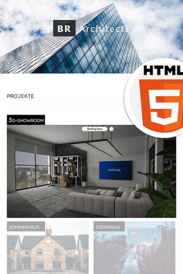 Entwicklung von Website, Webshop und 3D